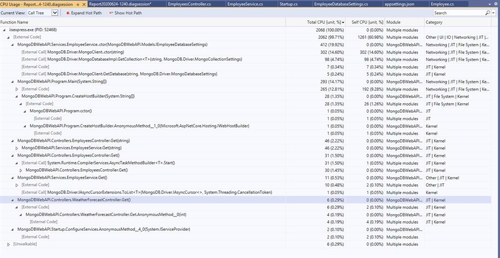 Performance Testing In Visual Studio 2019